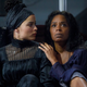 (l-r) Juliana Canfield and Michelle Wilson in The House that Will Not Stand